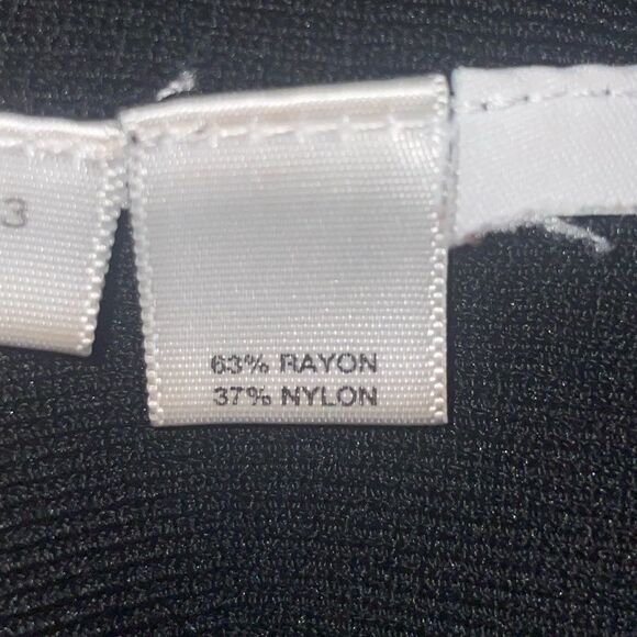 Ann Taylor Loft crepe top sleeveless straight flowing cut Small neckline twisted - Picture 8 of 11